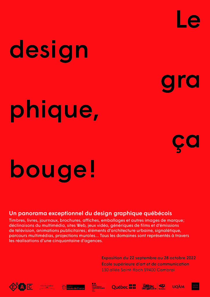 Le design graphique ça bouge